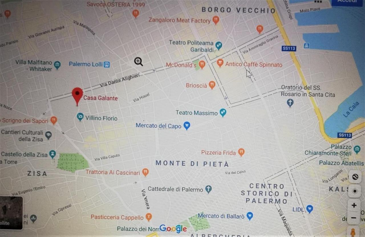 Casa Galante Ξενοδοχείο Παλέρμο Εξωτερικό φωτογραφία